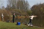 Vliegvissen leren tijdens de ‘Koolvlieg’ dagen op 6 en 7 april 2019