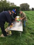 Geslaagd ochtendje forel vissen